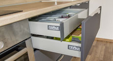 выдвижные ящики на механизмах «Firmax»