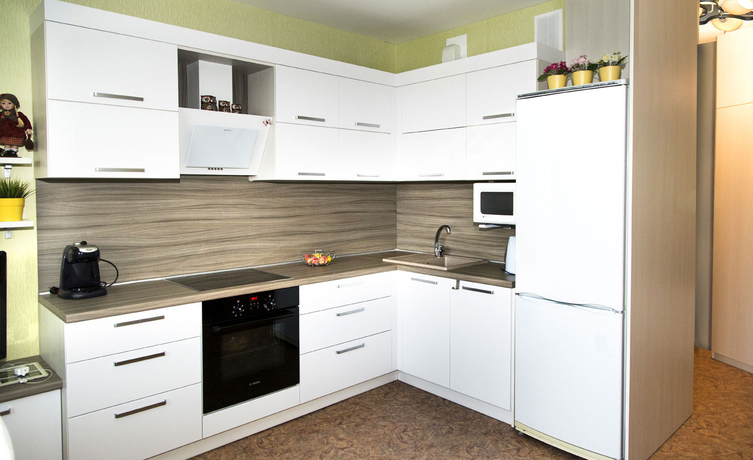 Кухонный гарнитур «Белая сказка»